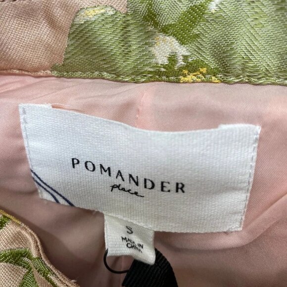 Promander Place Women's Samantha Tapestry Mini Dress Pink/Yellow Size S – Floral - Picture 2 of 9